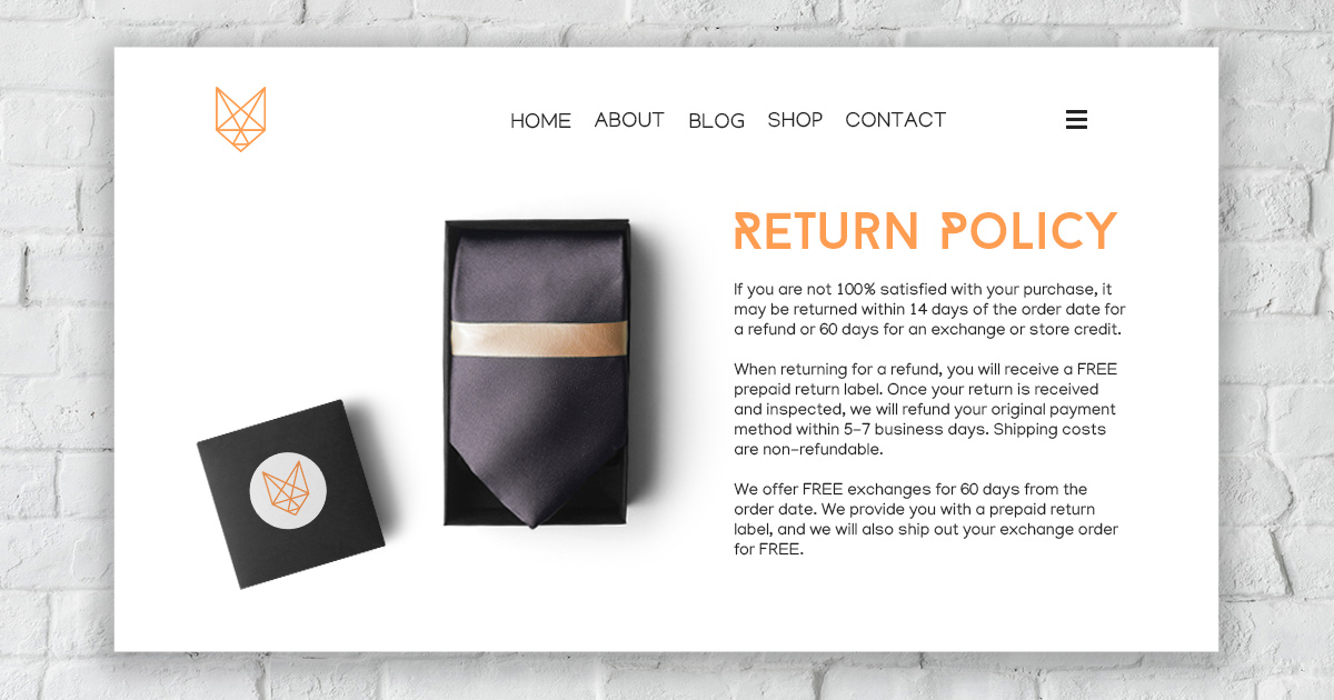 Online Clothing Shopping Increasing Comes With No-Return Policies