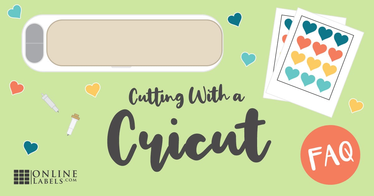 FAQs about cutting our sticker paper with a Cricut.
