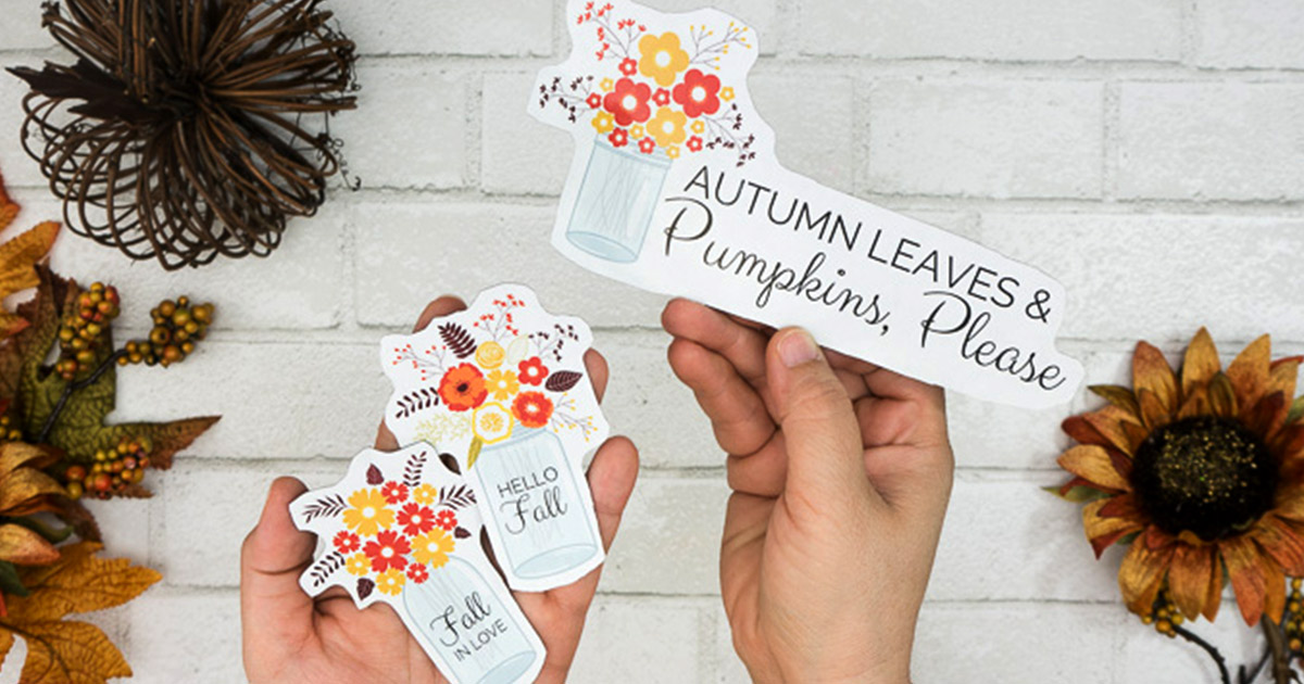 Apply the magnets anywhere that needs a fall feel.