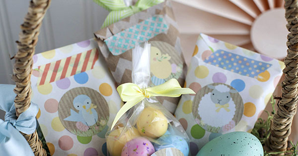 Children's Easter basket