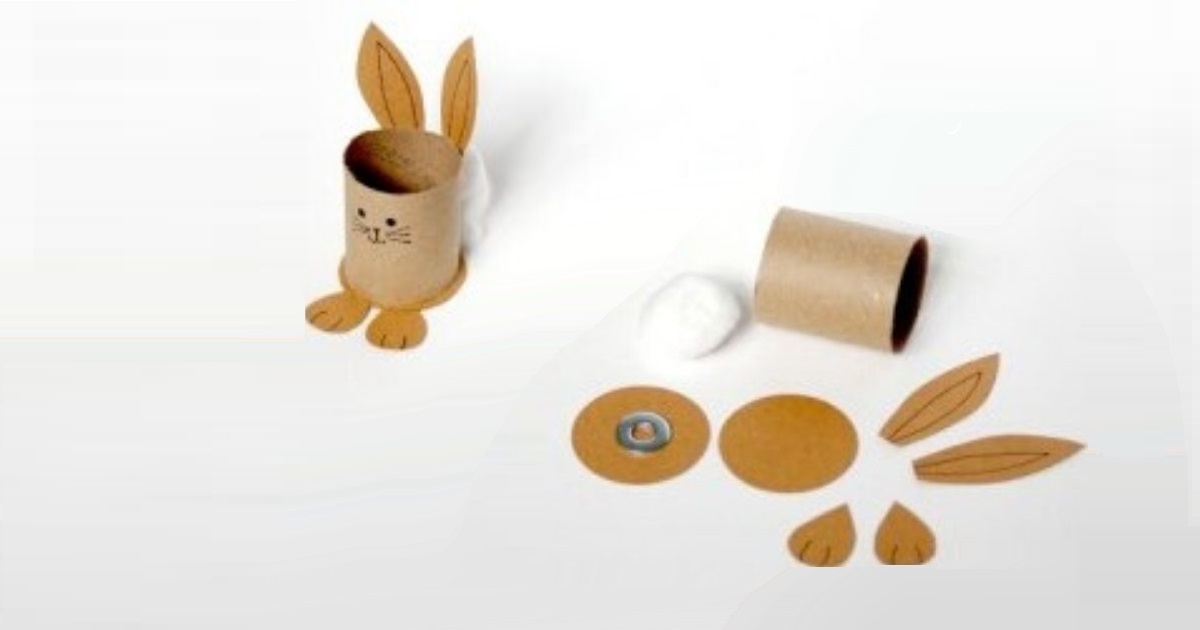 DIY Easter bunny kids activity