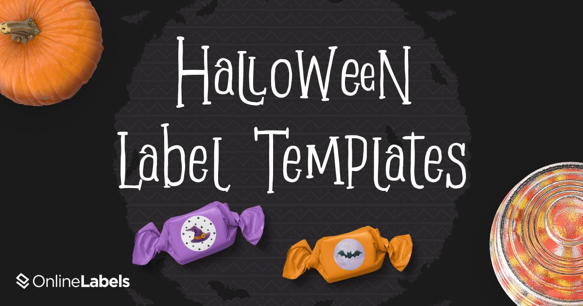 Free Halloween label templates