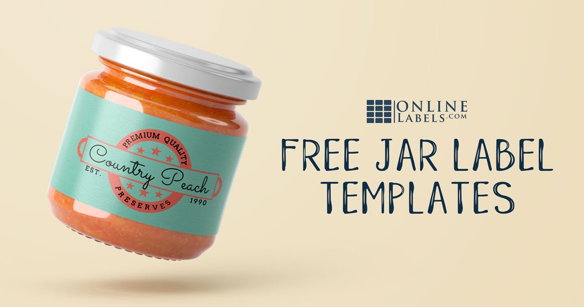 21 Free Jar Label Templates To Spice Things Up
