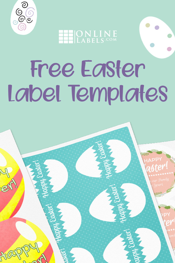 Free printable label templates you can download to celebrate and decorate for Easter