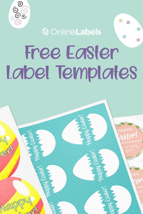 Free printable label templates you can download to celebrate and decorate for Easter