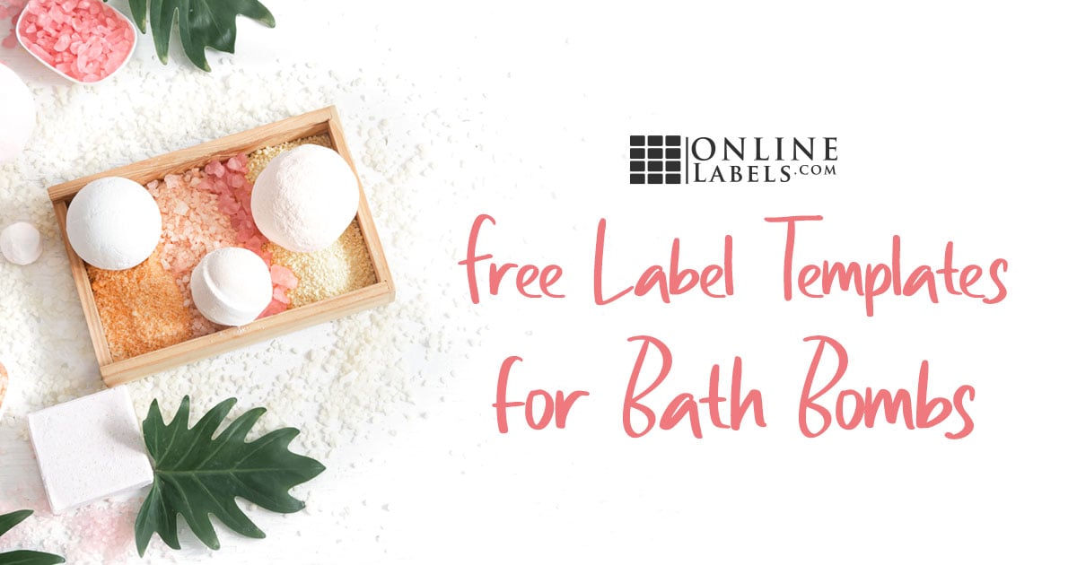 26 Free Bath Bomb Label Templates That Are Seriously the Bomb