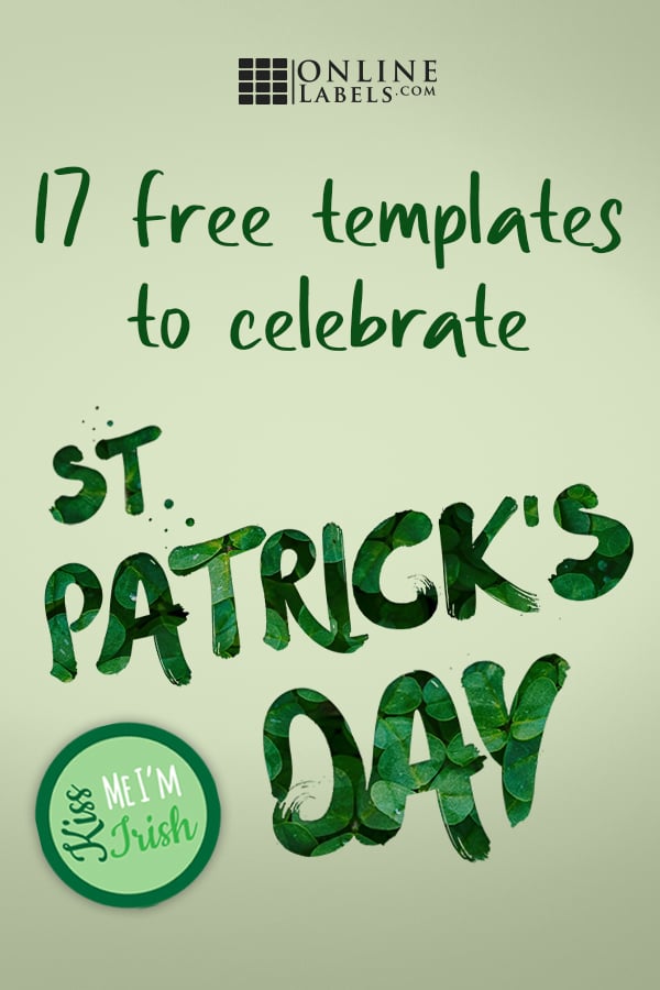 16 Lucky Label Templates To Celebrate St Patrick s Day 2020 