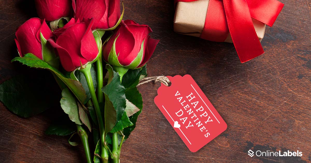 Free gift tag and sticker templates you can use to celebrate your love