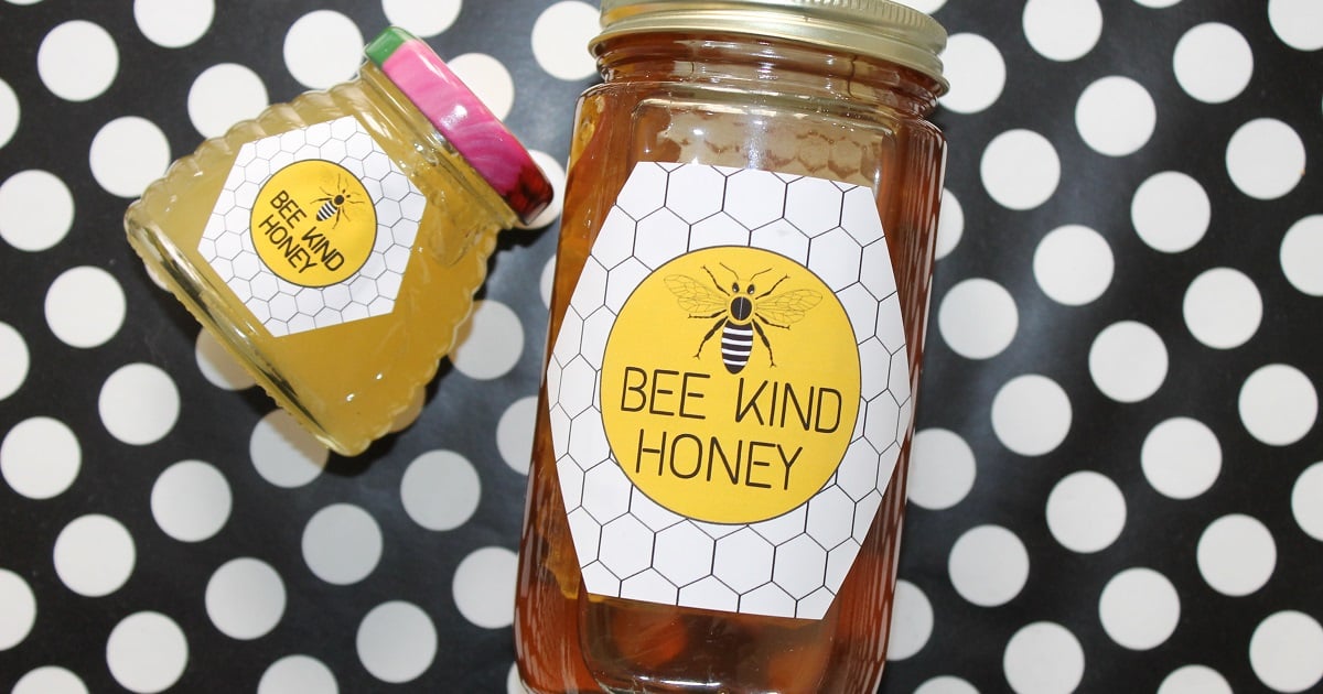 How to label local honey for sale, free printable templates
