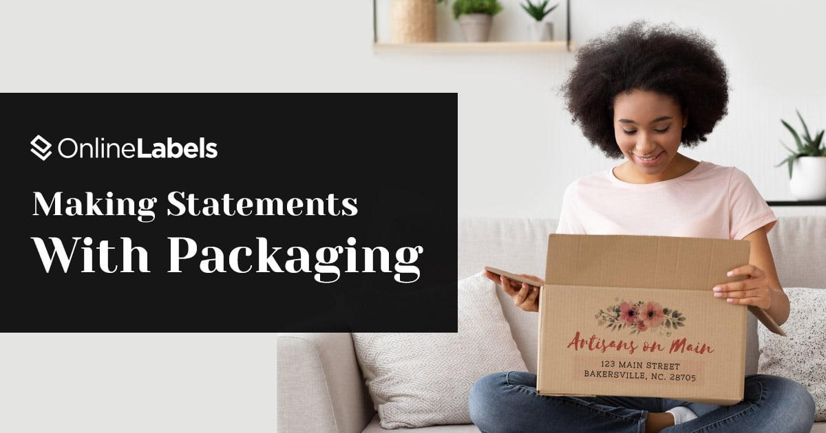 Create an unboxing experience with your packaging.