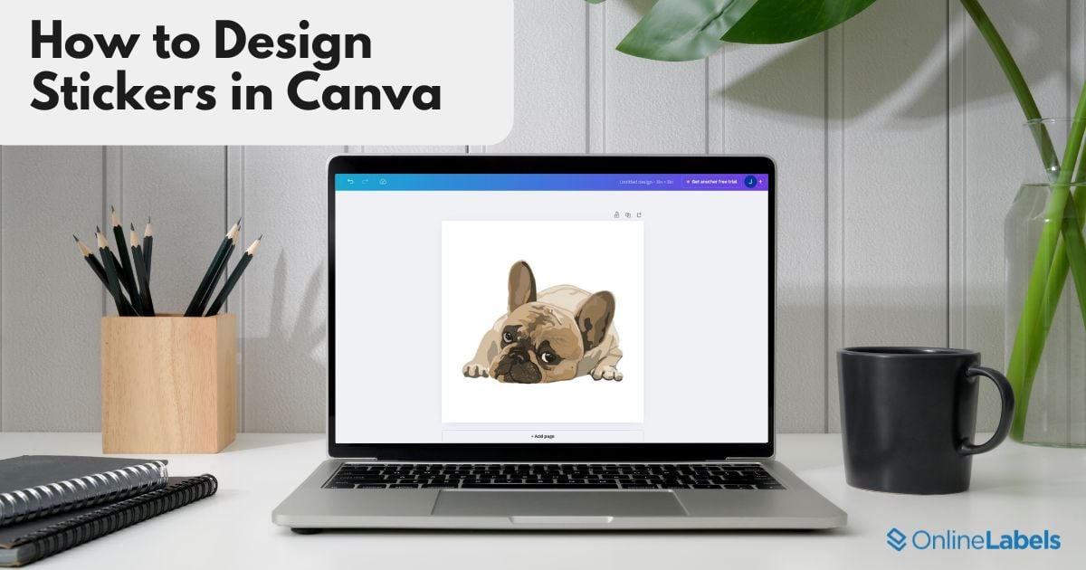 How to design stickers on canva.