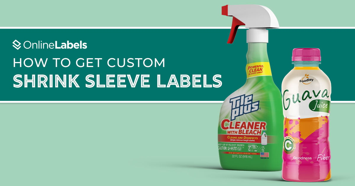 How to get custom shrink sleeve labels