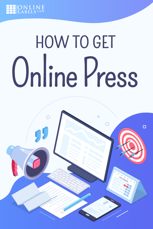 Getting your business published online graphic for Pinterest.
