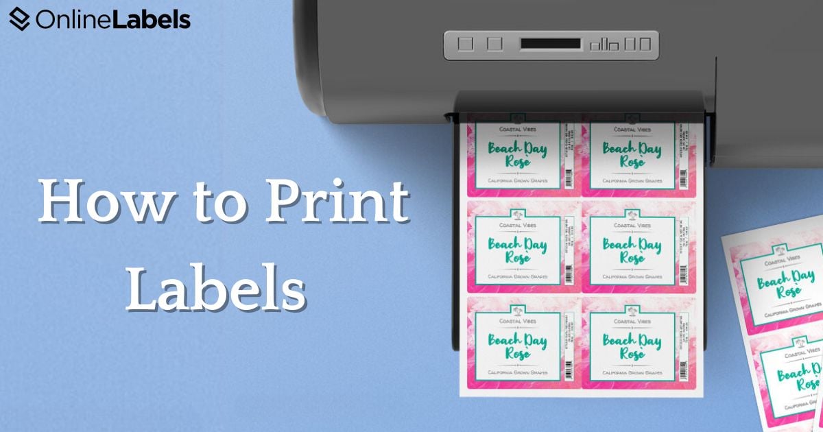 How to Print Labels