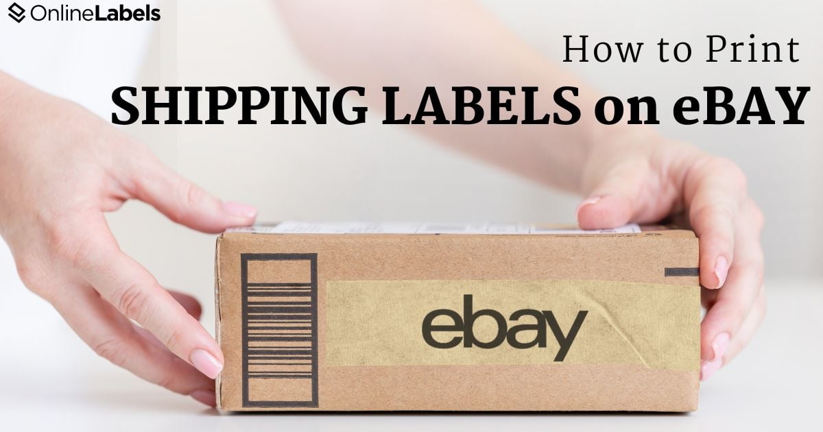 How to print shipping labels on ebay