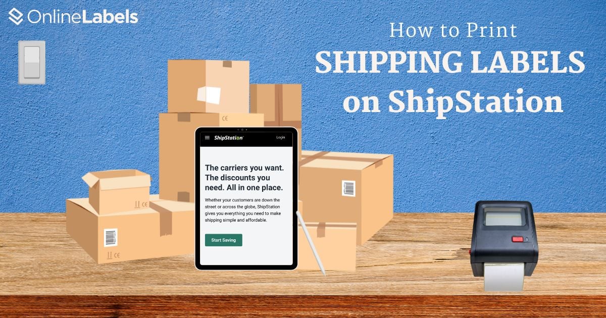 How to print shipping labels with Shipstation