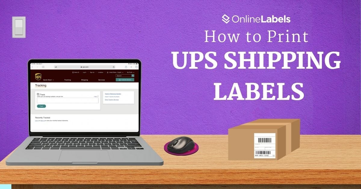 How to Print UPS Shipping Labels 
