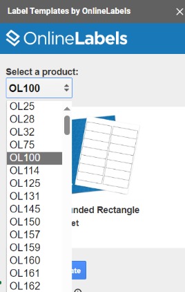 How to Install & Use Label Templates by OnlineLabels in Google Docs