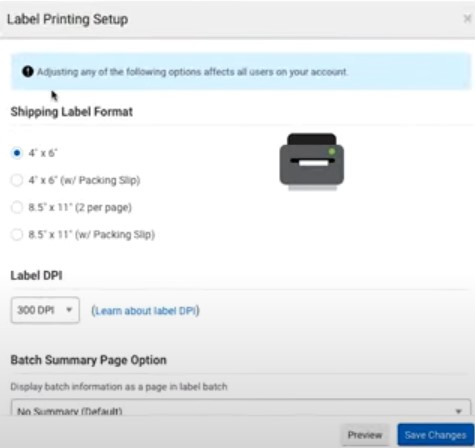 How to add a logo to a shipping label