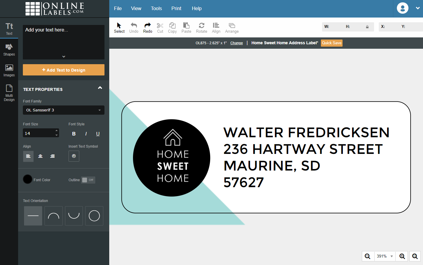 Free Label Making Software - Avery Design & Print