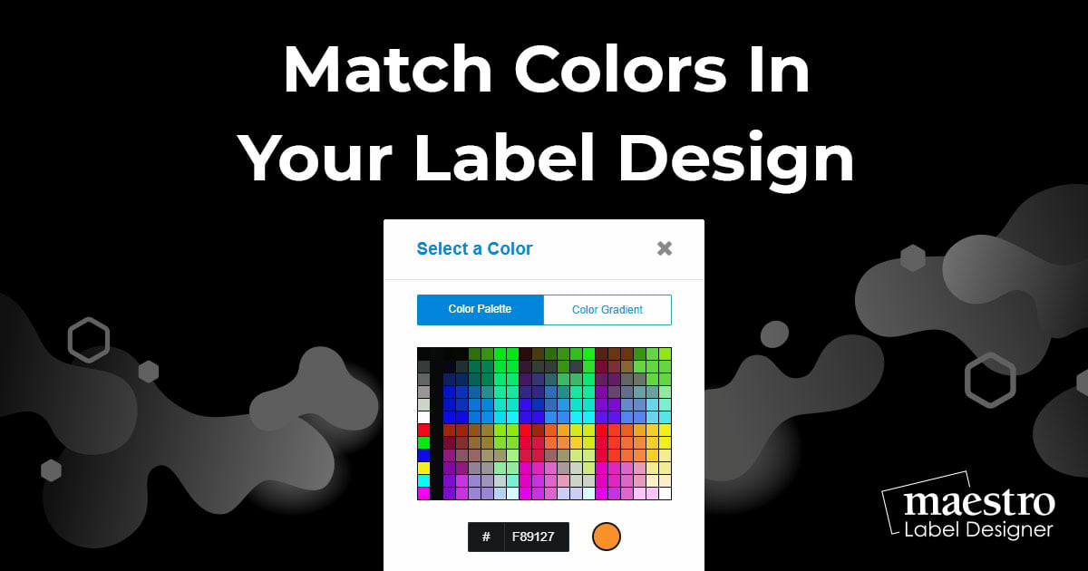 How To Match Colors In Your Label Design