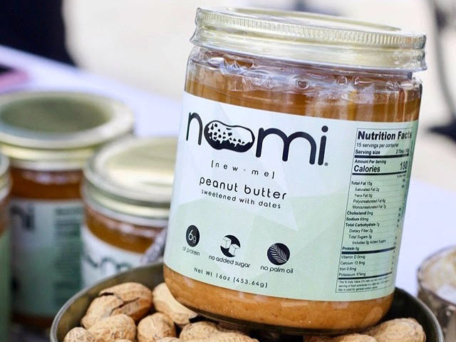 Noomi peanut butter products.