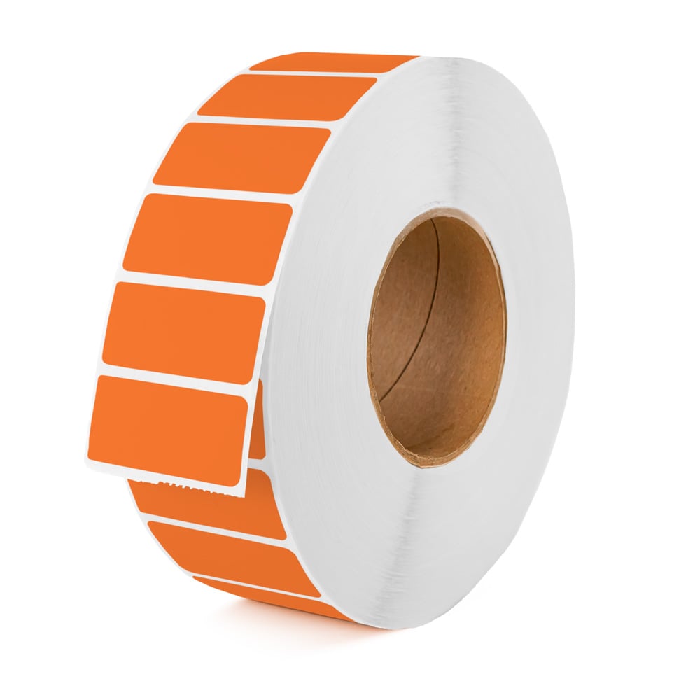 Orange Direct Thermal Label