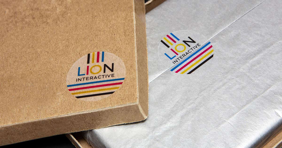 Add logo stickers to your product packaging or shipping boxes for extra brand recognition