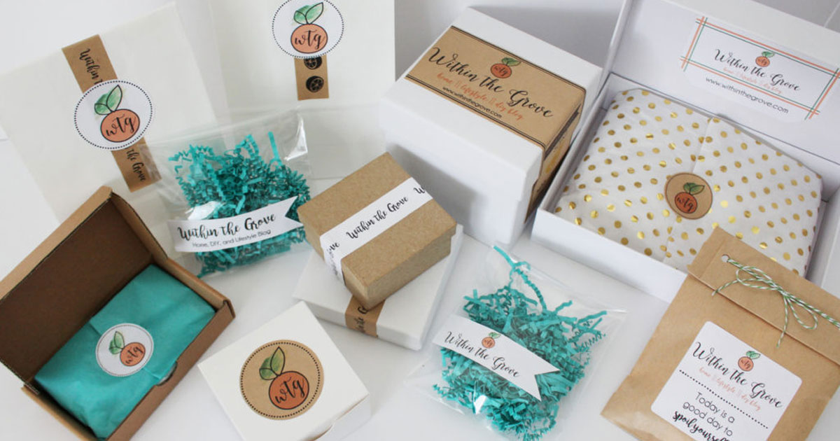How to use labels to brand and package boxes