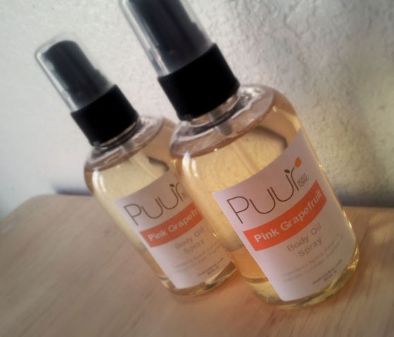 PuurBody Pink Grapefruit Body Oil Spray