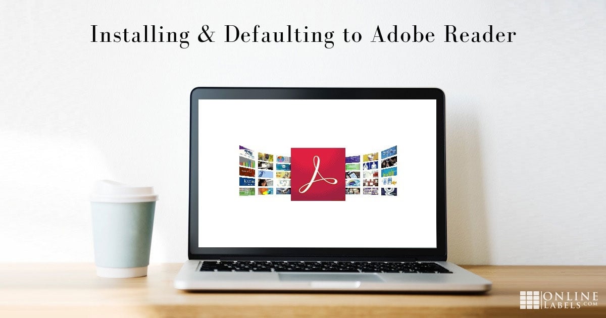 Instructions for installing Adobe Reader and setting it as your default PDF program