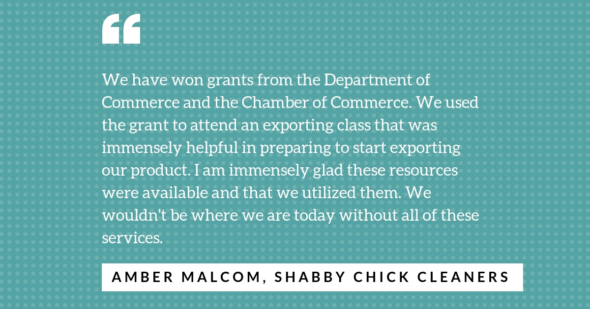 Quote from Amber Malcom on federal government aid.