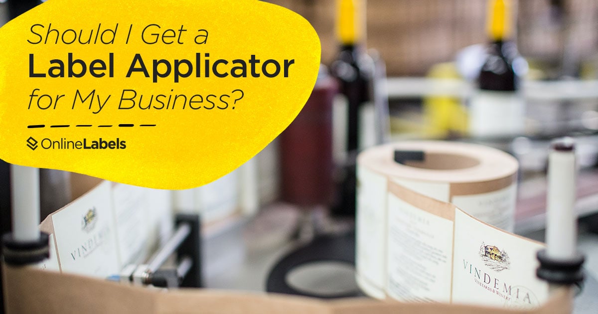 should I get a label applicator for my business