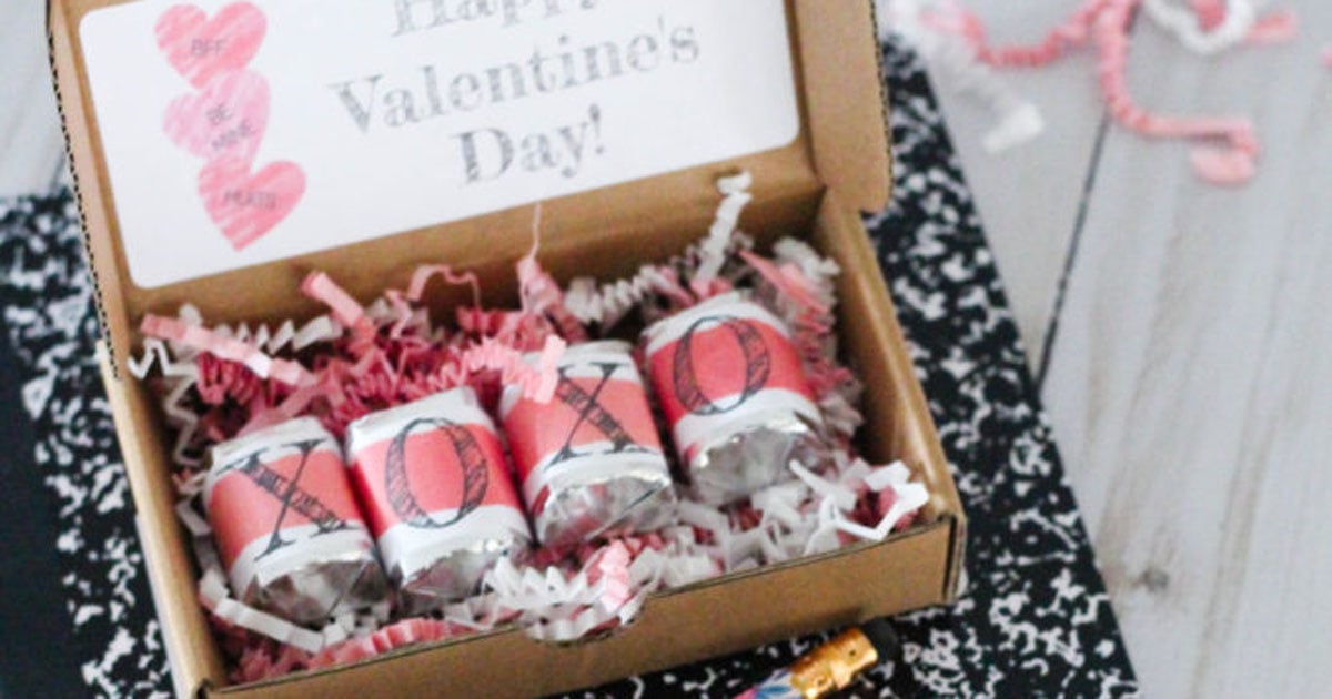 Everything you need for classroom Valentines
