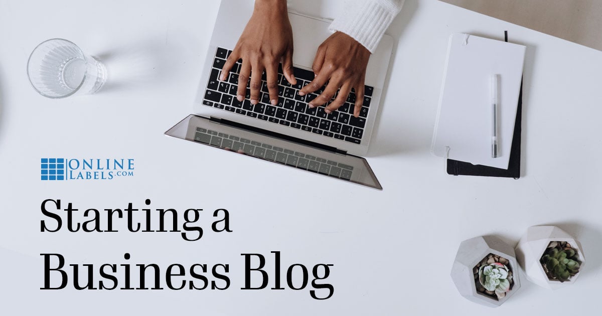 Business owner starting a blog.