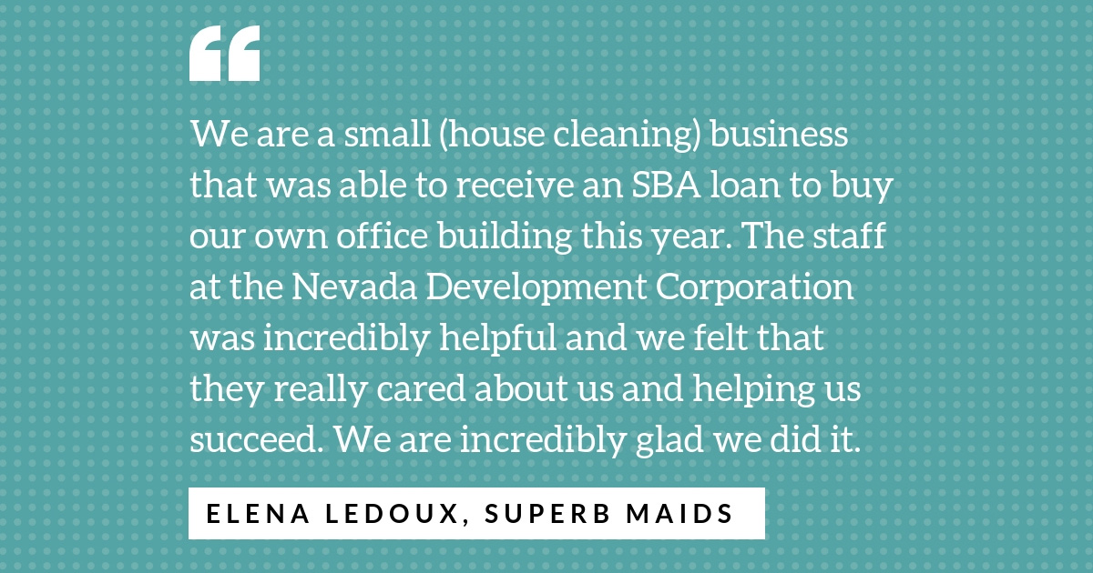 Quote from Elena Ledoux on state government aid.