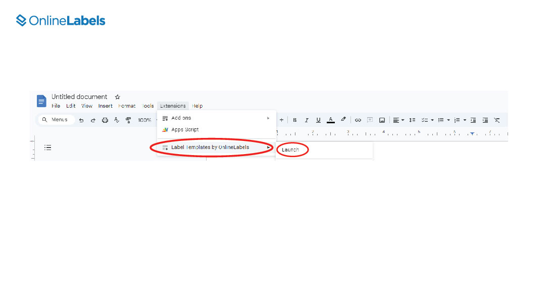 How to Install & Use Label Templates by OnlineLabels in Google Docs