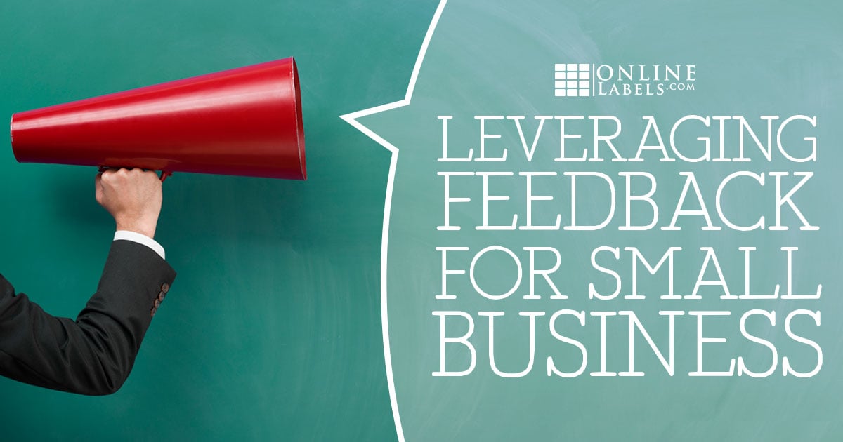 Using customer feedback to grow your small business.