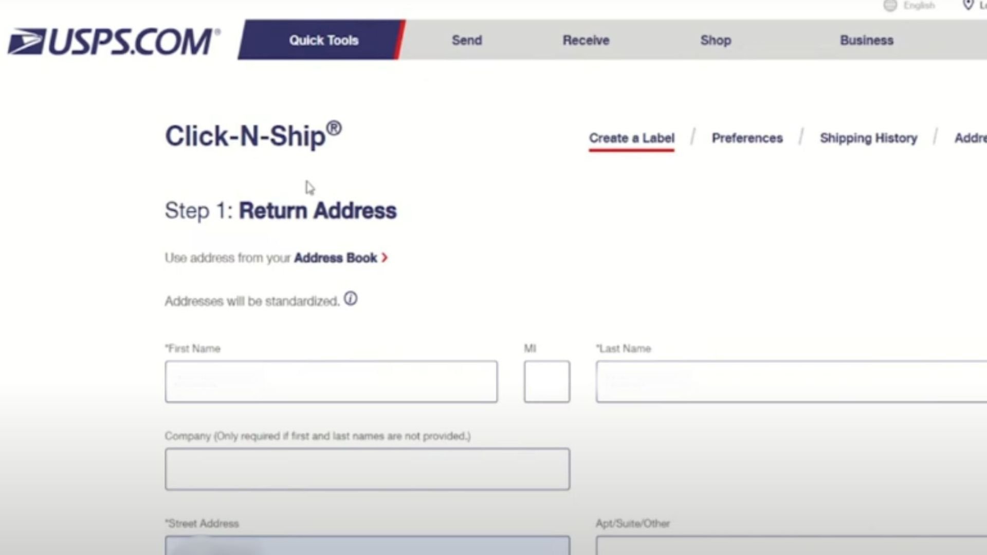 How to print usps shipping labels