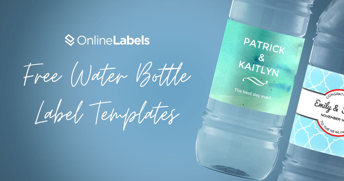 Free Printable Roblox water bottle Labels