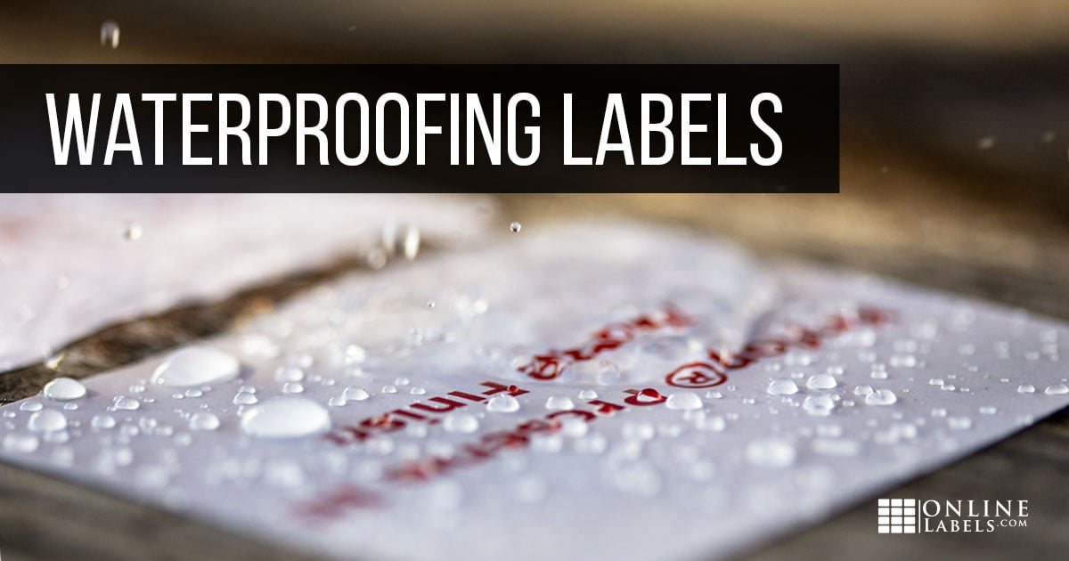 Waterproof Labels - Blank & Custom Online Labels