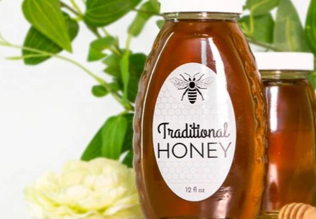 Elegant Wrap-Around Bottle Label