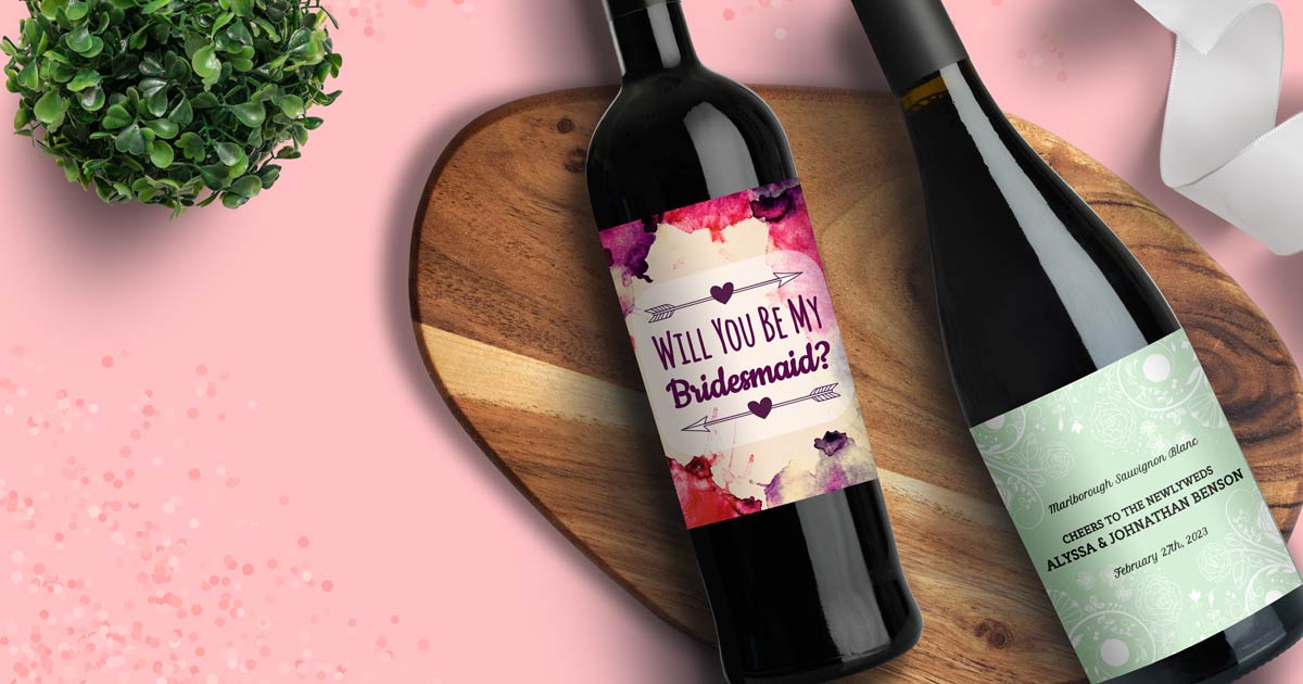 free wine label templates printable