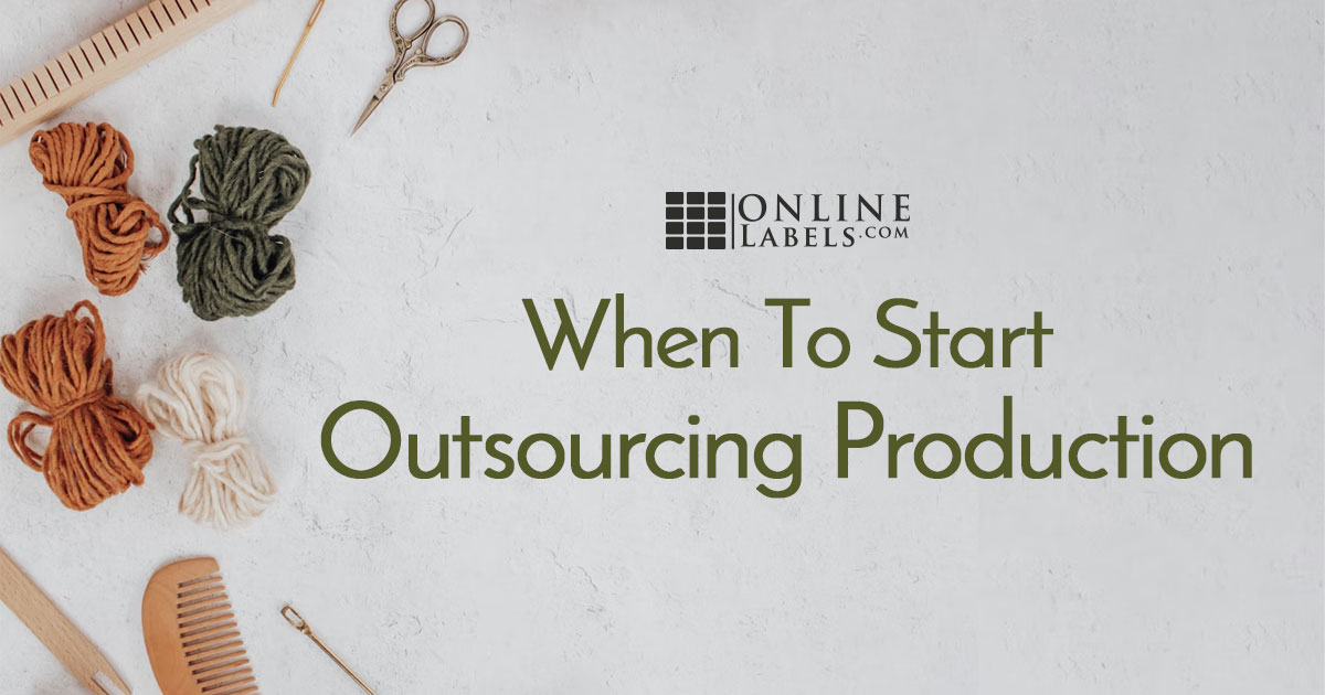 When to Start Outsourcing Production for Your Handmade Business