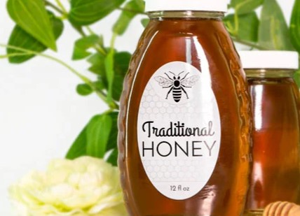 Elegant Wrap-Around Bottle Label