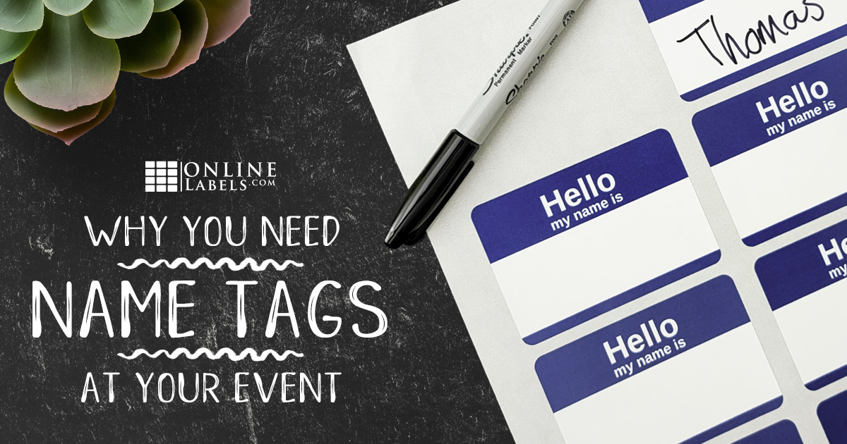 Why you need name tags at your event.