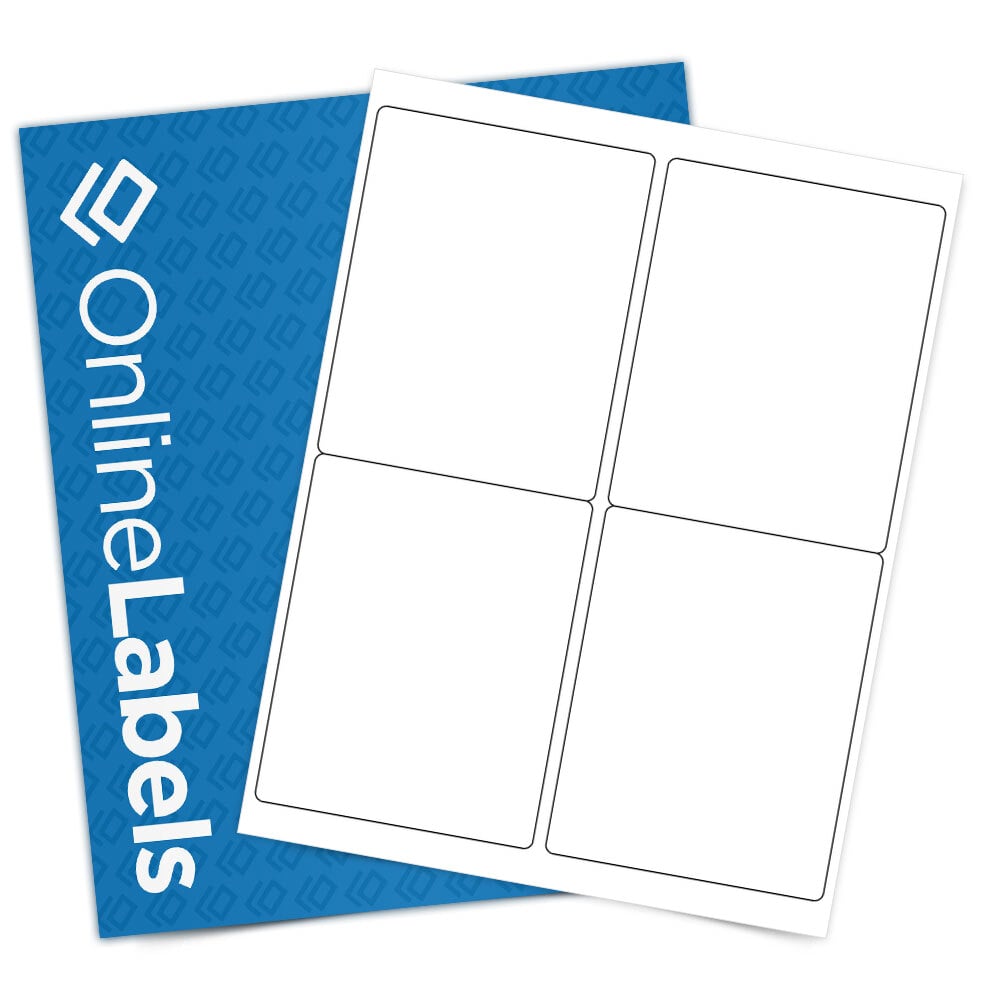 4X5 Label Template