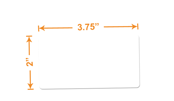 Blank Labels on Sheets for Inkjet/Laser