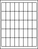 Blank printable medium rectangle labels