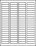 Blank printable rectangular labels